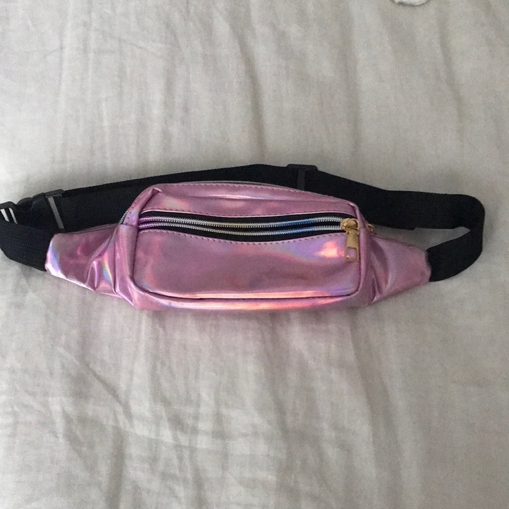 Pink fanny pack